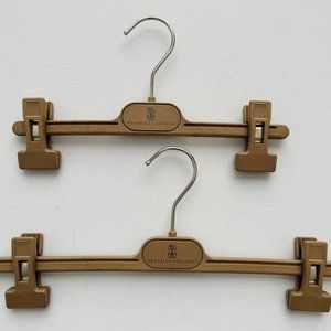 Brunello Cucinelli Kids Set of 2 Luxury Skirt & Pant Hangers